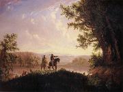 Thomas Mickell Burnham The Lewis and Clark Expedition painting